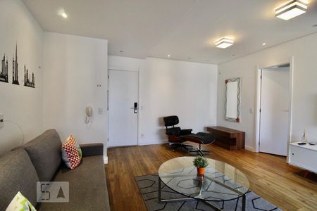 Sala de apartamento para alugar com 1 quarto, 48m² em Vila Gertrudes, São Paulo