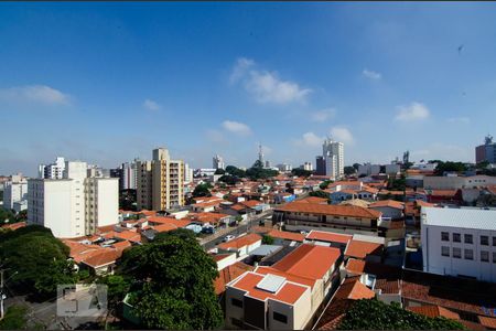 Vista da sacada de apartamento à venda com 1 quarto, 47m² em Bonfim, Campinas