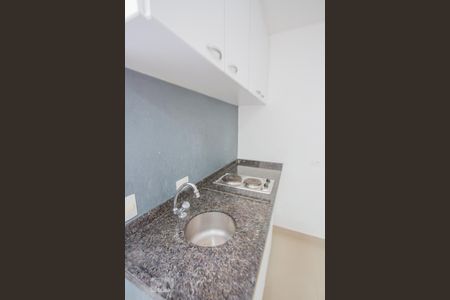 Cozinha de kitnet/studio à venda com 1 quarto, 32m² em Campo Belo, São Paulo