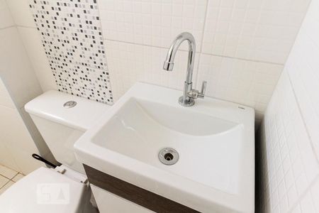 Detalhe banheiro  de apartamento para alugar com 1 quarto, 40m² em Vila Matilde , São Paulo