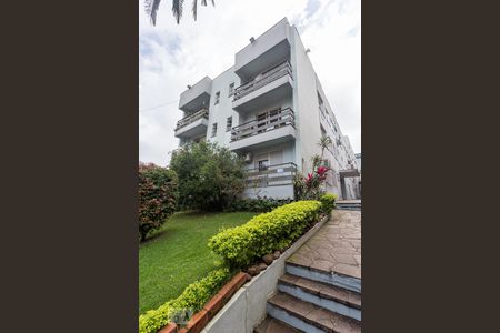 Fachada e jardim de apartamento à venda com 1 quarto, 70m² em Jardim Botânico, Porto Alegre