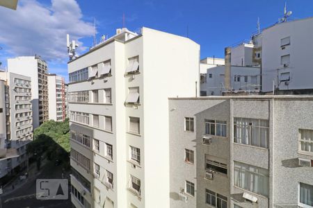 Vista Sala. de apartamento para alugar com 1 quarto, 42m² em Copacabana, Rio de Janeiro