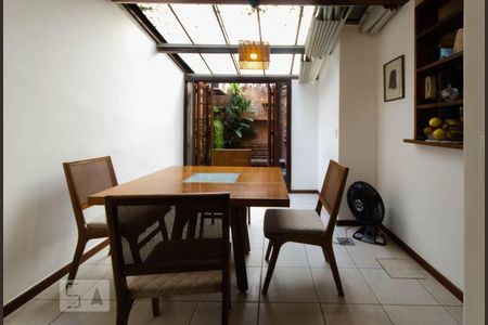 Sala de jantar de apartamento para alugar com 2 quartos, 80m² em Lagoa, Rio de Janeiro