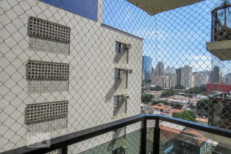 Vista varanda de apartamento à venda com 2 quartos, 82m² em Vila Nova Conceição, São Paulo