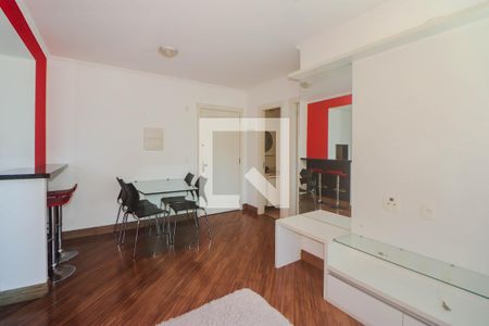 Sala de apartamento para alugar com 1 quarto, 39m² em Rio Branco, Porto Alegre