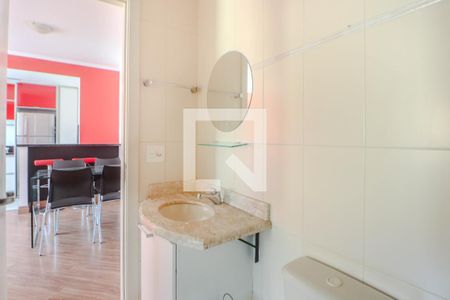 Banheiro de apartamento para alugar com 1 quarto, 39m² em Rio Branco, Porto Alegre