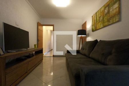 Sala TV de casa de condomínio à venda com 4 quartos, 222m² em Vila Tramontano, São Paulo