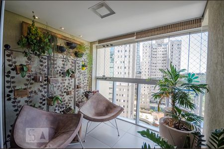 VARANDA de apartamento para alugar com 3 quartos, 93m² em Vila da Serra, Nova Lima