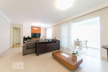 Sala de apartamento para alugar com 3 quartos, 129m² em Parque Prado, Campinas