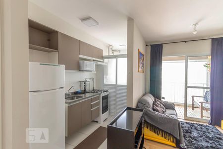 Sala de Estar/Cozinha de apartamento para alugar com 2 quartos, 53m² em Jardim Peri, São Paulo