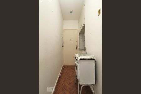 Cozinha. de apartamento para alugar com 1 quarto, 34m² em Copacabana, Rio de Janeiro
