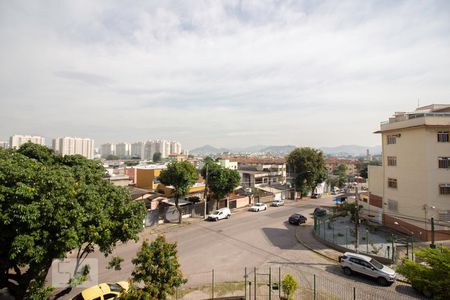 Vista da sala de apartamento à venda com 3 quartos, 100m² em Del Castilho, Rio de Janeiro