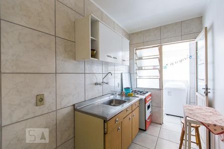 Cozinha de apartamento à venda com 1 quarto, 45m² em Glória, Porto Alegre