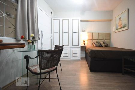 Sala de kitnet/studio para alugar com 1 quarto, 26m² em Real Parque, São Paulo