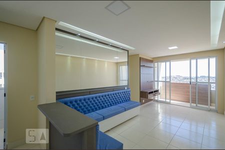 Sala de apartamento para alugar com 3 quartos, 82m² em Estrela do Oriente, Belo Horizonte