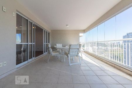 Varanda de apartamento para alugar com 3 quartos, 160m² em Santo Amaro, São Paulo