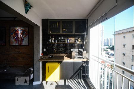 Varanda gourmet de apartamento à venda com 2 quartos, 69m² em Parque São Jorge, São Paulo