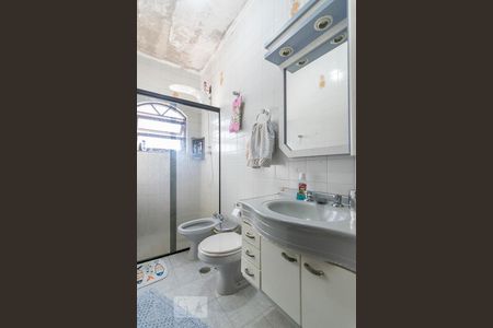 Banheiro da Suite de casa à venda com 3 quartos, 185m² em Assunção, São Bernardo do Campo