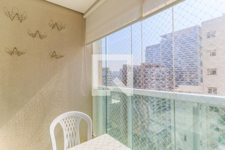 Varanda da Sala de apartamento para alugar com 1 quarto, 37m² em Vila Cruzeiro, São Paulo