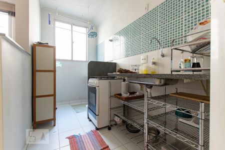 Cozinha  de apartamento à venda com 2 quartos, 52m² em Vila Mafalda, Jundiaí