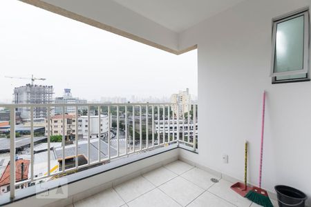 Varanda e Área de serviço de apartamento à venda com 2 quartos, 45m² em Cambuci, São Paulo