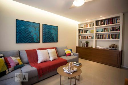 sala de apartamento à venda com 3 quartos, 95m² em Icaraí, Niterói