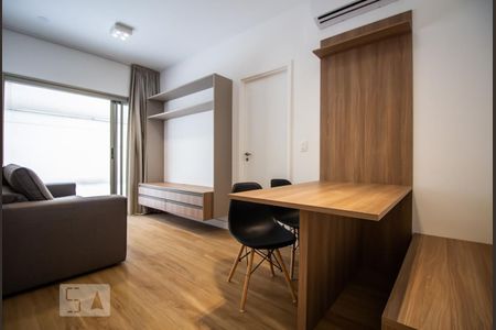 Sala de apartamento à venda com 1 quarto, 95m² em Pinheiros, São Paulo