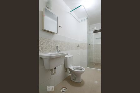 Banheiro de apartamento para alugar com 1 quarto, 45m² em Santa Efigênia, São Paulo