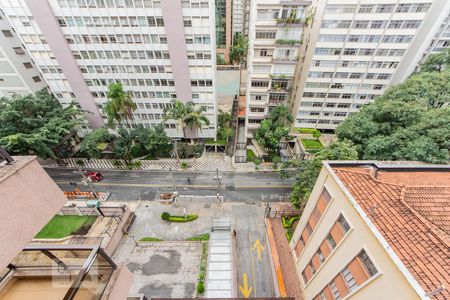 Vista da Rua de apartamento para alugar com 1 quarto, 45m² em Jardim Paulista, São Paulo