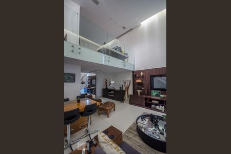 SALA de kitnet/studio para alugar com 1 quarto, 90m² em Belvedere, Belo Horizonte