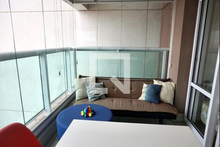 Varanda de kitnet/studio para alugar com 1 quarto, 35m² em Jardim Aeroporto, São Paulo