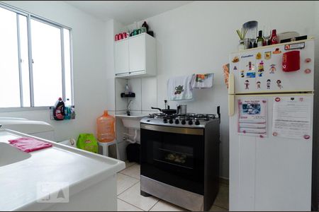 Cozinha de apartamento para alugar com 2 quartos, 45m² em Parque das Cachoeiras, Campinas