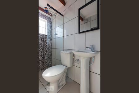 Banheiro Social de apartamento para alugar com 1 quarto, 33m² em Mirandópolis, São Paulo