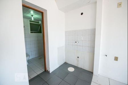 Cozinha de kitnet/studio à venda com 1 quarto, 34m² em Centro, São Leopoldo