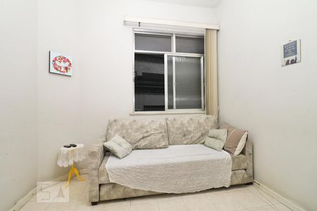 Sala. de apartamento à venda com 1 quarto, 45m² em Copacabana, Rio de Janeiro