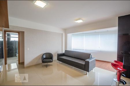 Sala de apartamento para alugar com 2 quartos, 70m² em Vila da Serra, Nova Lima