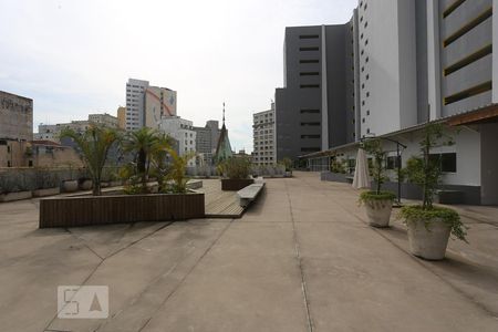 Terraço de kitnet/studio para alugar com 1 quarto, 50m² em Centro, São Paulo