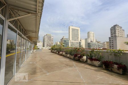 Terraço de kitnet/studio para alugar com 1 quarto, 50m² em Centro, São Paulo