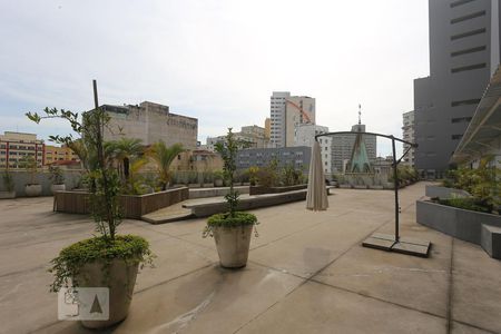 Terraço de kitnet/studio para alugar com 1 quarto, 50m² em Centro, São Paulo