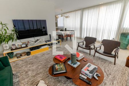 Sala 1 de apartamento para alugar com 2 quartos, 125m² em Vila Morumbi, São Paulo