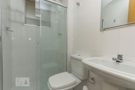 Banheiro de apartamento à venda com 1 quarto, 50m² em Vila Clementino , São Paulo
