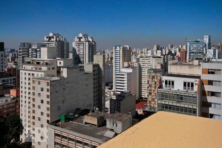 Vista de kitnet/studio à venda com 1 quarto, 22m² em Consolação, São Paulo