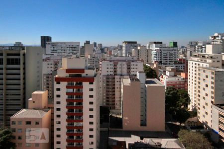 Vista de kitnet/studio à venda com 1 quarto, 22m² em Consolação, São Paulo