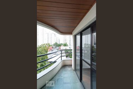 Varanda de apartamento para alugar com 3 quartos, 108m² em Campo Belo, São Paulo