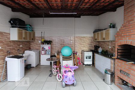 Área comum - Churrasqueira de casa à venda com 3 quartos, 142m² em Lajeado, São Paulo