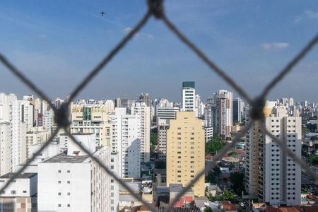 Vista da Varanda da Sala de apartamento à venda com 2 quartos, 63m² em Vila Nova Conceição, São Paulo