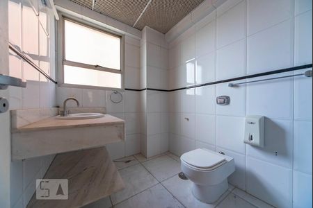 Banheiro  de apartamento à venda com 3 quartos, 130m² em Vila Guiomar, Santo André