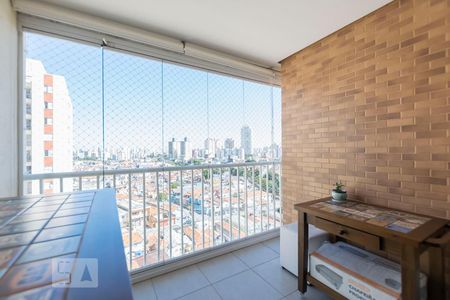 Varanda de apartamento à venda com 2 quartos, 61m² em Vila Firmiano Pinto, São Paulo