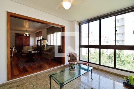 Varanda da Sala de apartamento para alugar com 4 quartos, 213m² em Real Parque, São Paulo