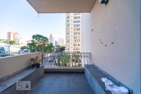 Varanda de apartamento à venda com 3 quartos, 110m² em Centro, Santo André
